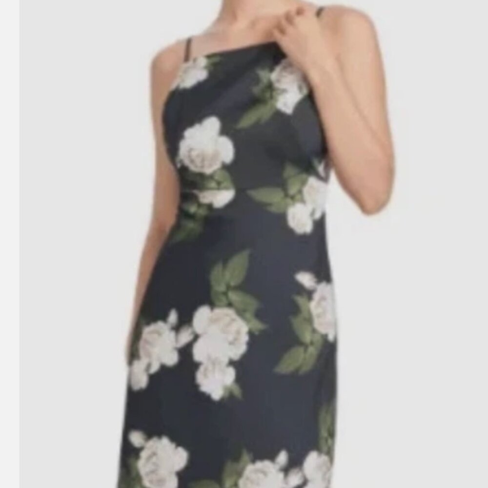 NWT Sachin & Babi Audra Spaghetti Strap Midi Dress Size 4 MSRP 695